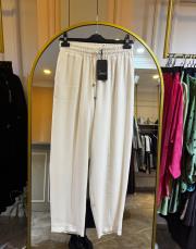 sentez asya havuç paça pantolon beyaz