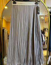 sentez şifon kırıştırma gri