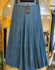 sentez şifon kırıştırma petrol mavisi