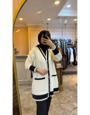 ghisa angora hırka ekru