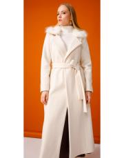 ghisa kürk yaka kaban ekru 2