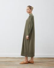 voleta triko elbise haki 2