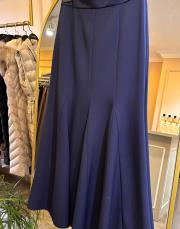 sentez lena üçgen parçalı balık etek lacivert 2