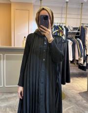 ceremony pilise kol çıt çıt kapamalı akordiyon kap siyah 4