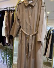 ghisa paraşüt kumaş ince trençkot kap camel 6