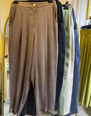 sentez neptün ipek cupra havuç pantolon siyah