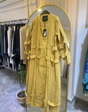 ceremony kafes detaylı fermuarlı ferace amber