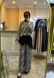 zems desenli kupra takım siyah 4