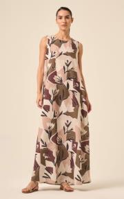 ceremony kolsuz dijital baskı elbise taş