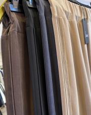 sentez yanı nervürlü modal kumaş etek kahve 2