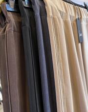 sentez yanı nervürlü modal kumaş etek siyah 2