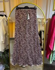 ceremony mıa desen beli lastikli verev etek desenli