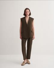 kk desıgn kruvaze yelek haki