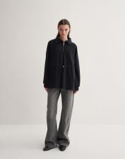 kk desıgn modal yarım fermuarlı sweatshirt siyah