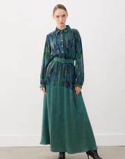 alvin garnili elbise yeşil