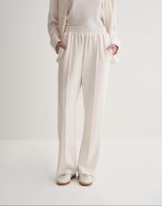 kk desıgn modal düz kesim bol pantolon ekru 2