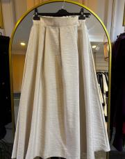 ceremony arkası lastikli önü pileli dubai etek taş