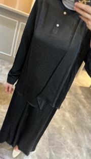 zems saten takım siyah 3