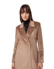 3264 kadife ceket vizon