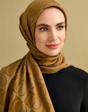 ımannoor dama desen naia şal haki