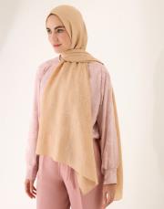 ımannoor dama desen naia şal camel