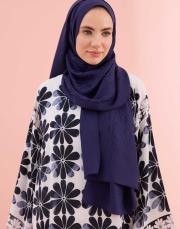 ımannoor bambunoor naia şal lacivert