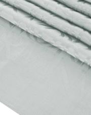 ımannoor monogram shiny jakar şal gümüş