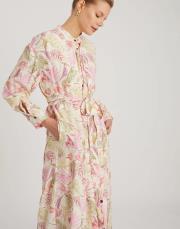 ıce kuşaklı elbise pembe 2