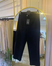 milano boru paça pantolon siyah