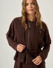 ceremony iç elbisesi bambu ön iki pat taş detaylı takım kahve 2