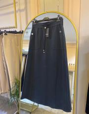 sentez elenna cep detaylı çan etek siyah