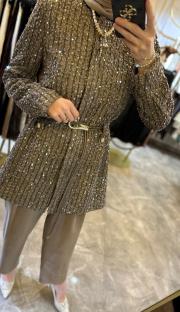 ghisa payet detaylı takım vizon 5