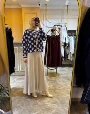 sentez safir parçalı çan etek taş 2