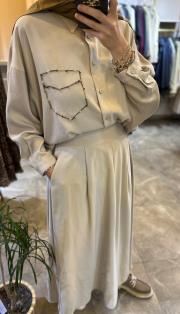 tuniği boncuk işlemeli etekli takım taş 5