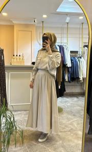 tuniği boncuk işlemeli etekli takım taş 6