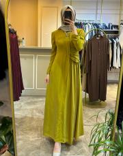 3361 elbise yağ yeşili 2