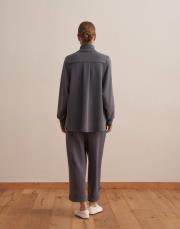 kk fermuarlı modal spor takım antrasit 3