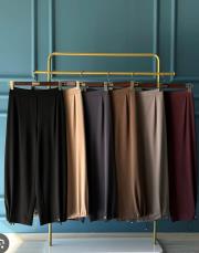 sentez paçası kapsüllü aura şalvar siyah