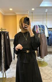 ceremony yarasa kol etekli takım siyah 6