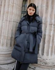 womanıa toronto kısa mont gri 2