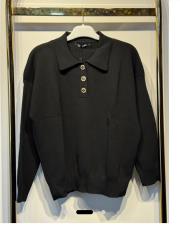 ghisa triko bluz siyah 2