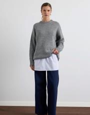 kadriye baştürk gömlek etek ekru 2