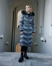 womanıa roma uzun mont gri