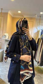 wennora lustre collection ( yün ipek ) lacivert 7