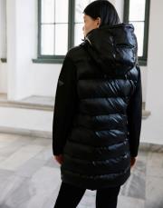 womanıa monaco kısa mont siyah 2