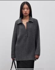 polo yaka triko kazak antrasit