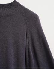 balıkçı yaka triko kazak indigo mavi 2