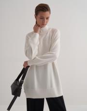 balıkçı yaka triko kazak ekru 2