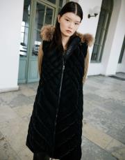 womanıa equator yelek siyah