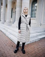 womanıa barcelona uzun yelek bej 2